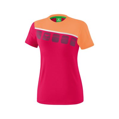 5-C T-shirt Kinderen | love rose/peach/wit | 1081921