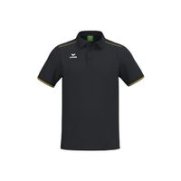 Erima Basic CMPT poloshirt heren, 2112512, zwart/geel