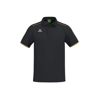 Erima Basic CMPT poloshirt heren, 2112512, zwart/geel