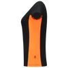 Afbeelding van T-shirt Bicolor Dames | zwart/oranje | 102003-0998 | TRICORP WORKWEAR