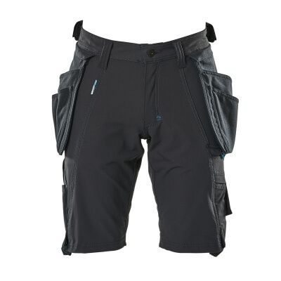 Shorts, afneembare spijkerzakken,stretch | 17149-311 | 010-donkermarine