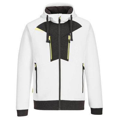 PortWest DX4 Hoodie met rits Wit| DX472