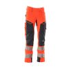 Afbeelding van Mascot Accelerate Safe Broek met kniezakken | 19079-511 | 22210-hi-vis rood/donkermarine