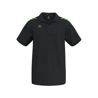 Foto van ERIMA CMPT Wings Poloshirt | zwart/green gecko | 2112559