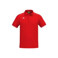 ERIMA CMPT Poloshirt Unisex | rood/wit | 2112510