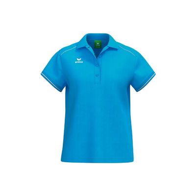 Foto van ERIMA CMPT Poloshirt Dames | curaçao/wit | 2112542