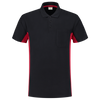Afbeelding van Poloshirt Bicolor Borstzak | marine/rood | 202002-0102 | TRICORP WORKWEAR