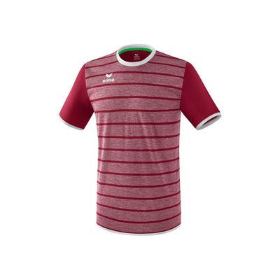 Roma shirt | bordeaux/wit | 6132003