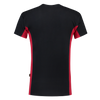 Afbeelding van T-shirt Bicolor Borstzak | marine/rood | 102002-0102 | TRICORP WORKWEAR