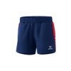 Afbeelding van ERIMA Six Wings worker short Dames | new navy/rood | 1152205