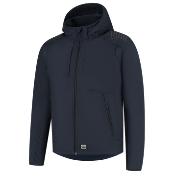 Foto van Softshell Capuchon Luxe Redefined | donkermarine | 406104-010 | TRICORP WORKWEAR