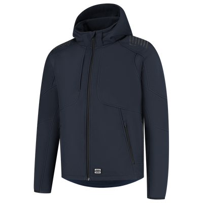 Foto van Softshell Capuchon Luxe Redefined | donkermarine | 406104-010 | TRICORP WORKWEAR