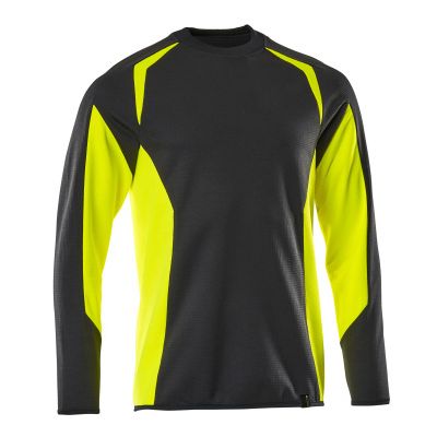 Foto van Mascot Accelerate Safe Sweatshirt | 22084-781 | 0917-zwart/hi-vis geel