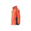 Afbeelding van Softshell jas voor kinderen | 19902-291 | 22210-Hivis rood/donkermarine