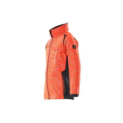 Foto van Softshell jas voor kinderen | 19902-291 | 22210-Hivis rood/donkermarine