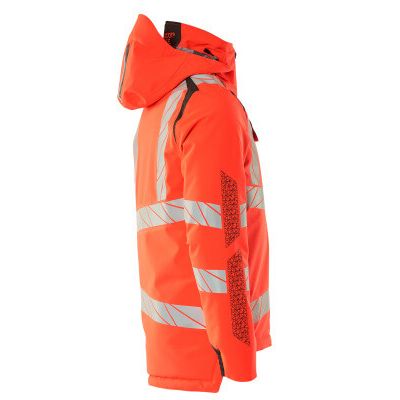 Foto van Mascot Accelerate Safe Winterjas | 19035-449 | 22218-hi-vis rood/donkerantraciet