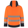 Afbeelding van Regenjas Techshell High Vis Redefined | fluororanje/donkermarine | 406108-14010 | TRICORP WORKWEAR