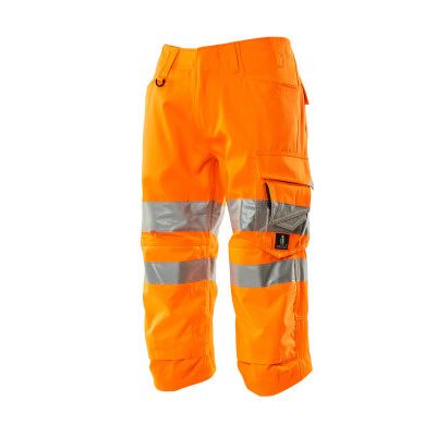 Foto van Driekwart broek met kniezakken, klasse 2 | 17549-860 | 014-hi-vis oranje