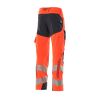 Afbeelding van Mascot Accelerate Safe Broek met kniezakken | 19079-511 | 22210-hi-vis rood/donkermarine