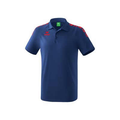 Essential 5-C polo | new navy/rood | 2111906