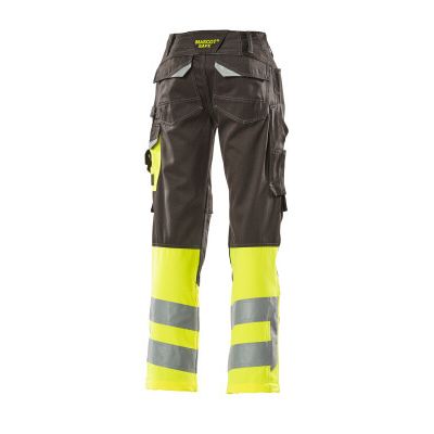 Foto van Mascot Leeds | 15679-860 | 01817-donkerantraciet/hi-vis geel