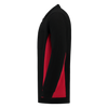 Afbeelding van Polosweater Bicolor Borstzak | zwart/rood | 302001-0902 | TRICORP WORKWEAR