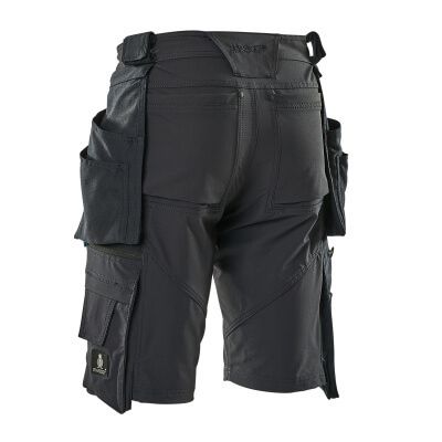 Foto van Shorts, afneembare spijkerzakken,stretch | 17149-311 | 010-donkermarine