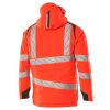 Afbeelding van Mascot Accelerate Safe Winterjas | 19035-449 | 22218-hi-vis rood/donkerantraciet