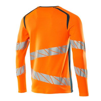 Foto van Mascot Accelerate Safe T-shirt, met lange mouwen | 19081-771 | 1444-hi-vis oranje/donkerpetrol