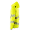 Afbeelding van Mascot Accelerate Safe Capuchontrui met rits | 19284-781 | 17010-hi-vis geel/donkermarine