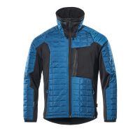 Thermojack met CLIMascot | 17115-318 | 04409-donkerpetrol/zwart