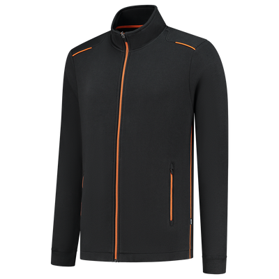 Sweatvest Accent | zwart/oranje | 302702-0998 | TRICORP WORKWEAR