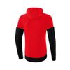 Afbeelding van Squad sweatshirt met capuchon | rood/zwart/wit | 1072001