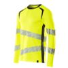 Afbeelding van Mascot Accelerate Safe T-shirt, met lange mouwen | 19081-771 | 17010-hi-vis geel/donkermarine