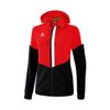 Afbeelding van Squad trainingsjack met capuchon Dames | rood/zwart/wit | 1032056