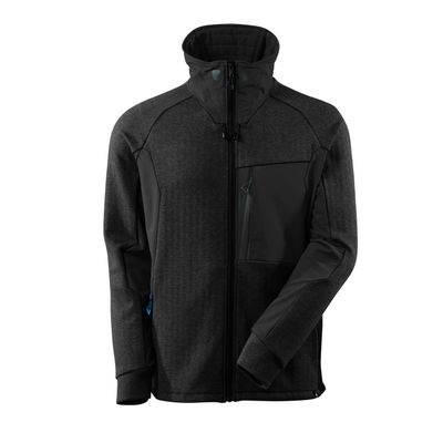 Sweater met rits, hoge kraag | 17484-319 | 09-zwart Sweater met rits, hoge kraag | 17484-319 | 09-zwart