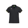 Afbeelding van ERIMA CMPT Poloshirt Dames | zwart/geel | 2112539