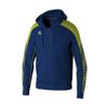 Afbeelding van ERIMA EVO STAR trainingsjack met capuchon Unisex | new navy/lime | 1032409