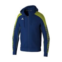 ERIMA EVO STAR trainingsjack met capuchon Unisex | new navy/lime | 1032409
