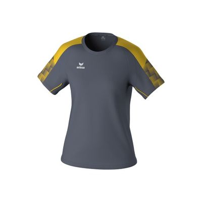 Foto van ERIMA EVO STAR T-Shirt Dames | slate grey/geel | 1082416