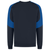 Afbeelding van Sweater Bicolor Redefined | donkermarine/korenblauw | 306112-01011 | TRICORP WORKWEAR