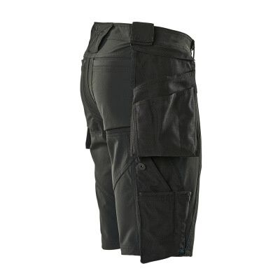 Foto van Shorts, afneembare spijkerzakken,stretch | 17149-311 | 09-zwart