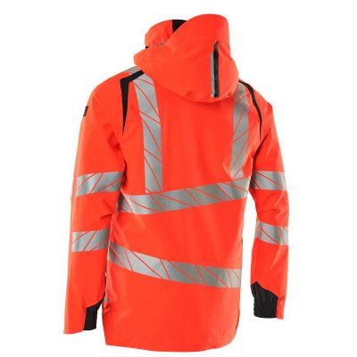 Foto van Mascot Accelerate Safe Shell jas | 19001-449 | 22210-hi-vis rood/donkermarine