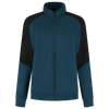 Afbeelding van Sweatvest Bicolor Redefined Dames | petrol/zwart | 306122-9309 | TRICORP WORKWEAR