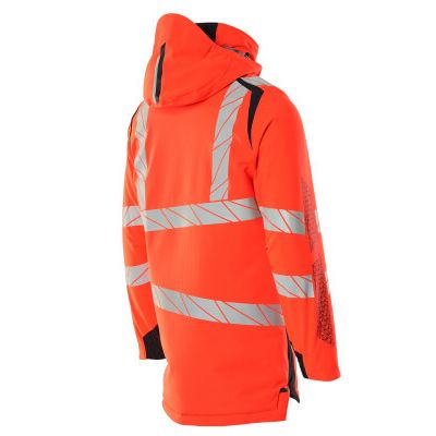 Foto van Mascot Accelerate Safe Parka | 19030-449 | 22210-hi-vis rood/donkermarine