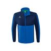 Afbeelding van ERIMA Six Wings jack met afneembare mouwen Unisex | new royal/new navy | 1062202
