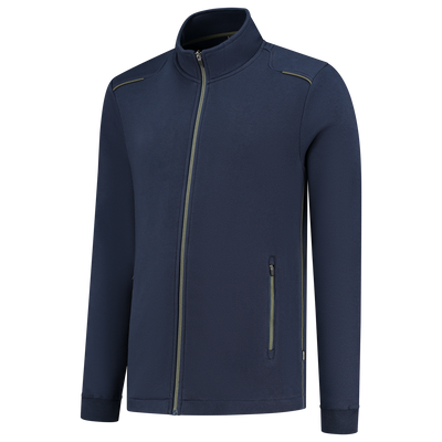 Sweatvest Accent | donkermarine/legergroen | 302702-01013 | TRICORP WORKWEAR Sweatvest Accent | donkermarine/legergroen | 302702-01013 | TRICORP WORKWEAR