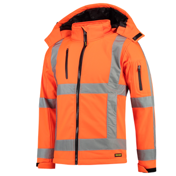 Softshell RWS | fluororanje | 403003-14 | TRICORP SAFETY Foto van Softshell RWS | fluororanje | 403003-14 | TRICORP SAFETY