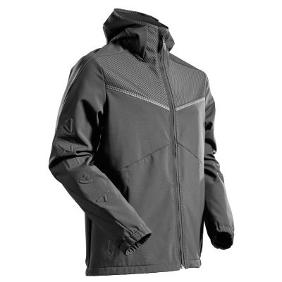 Mascot CUSTOMIZED Softshell jas met capuchon | 22102-649 | 89-steengrijs Mascot CUSTOMIZED Softshell jas met capuchon | 22102-649 | 89-steengrijs