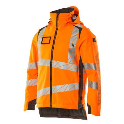 Foto van Mascot Accelerate Safe Winterjas | 19035-449 | 1418-hi-vis oranje/donkerantraciet